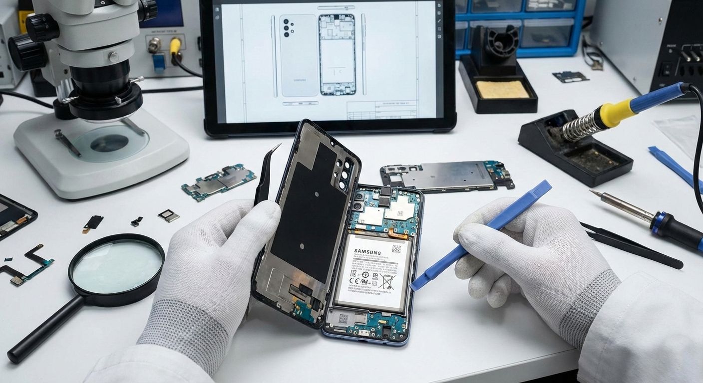 تعمیر گوشی سامسونگ a32