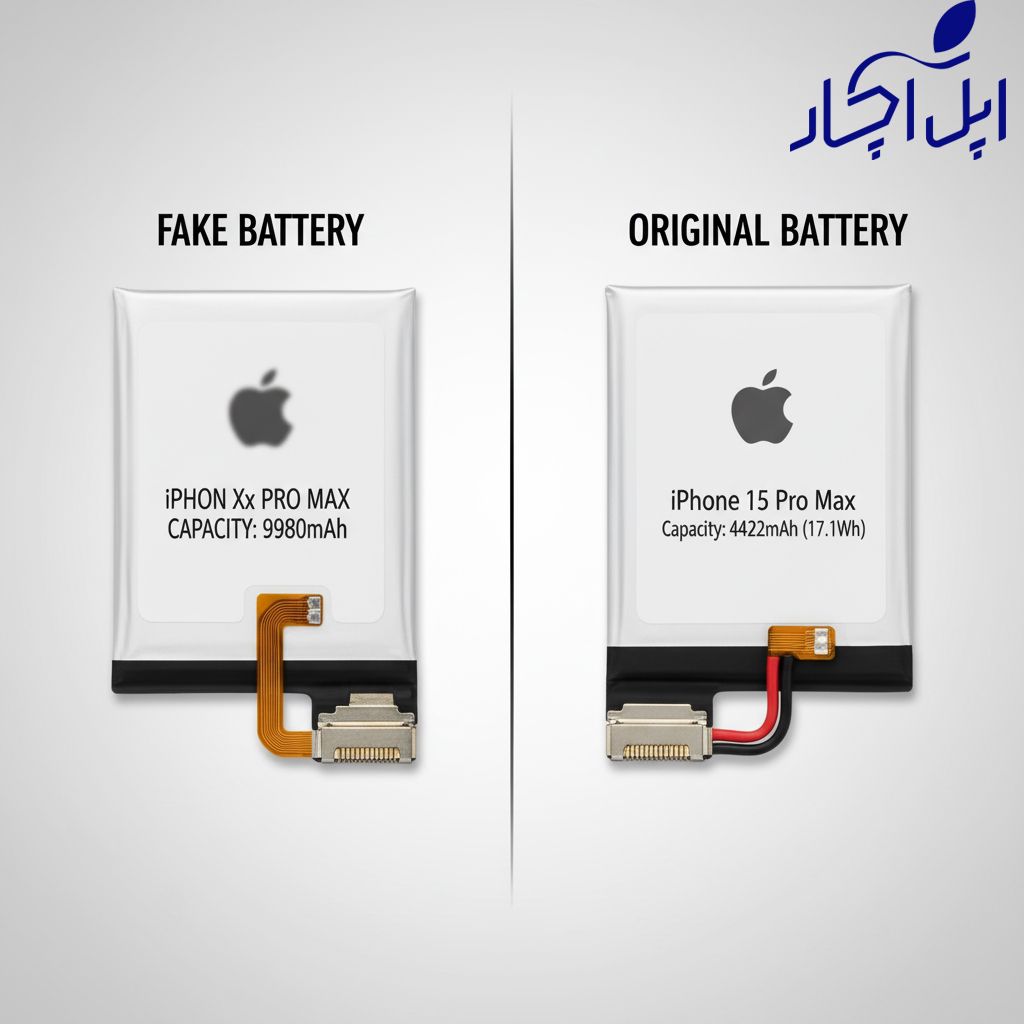 تشخیص باتری اصل آیفون