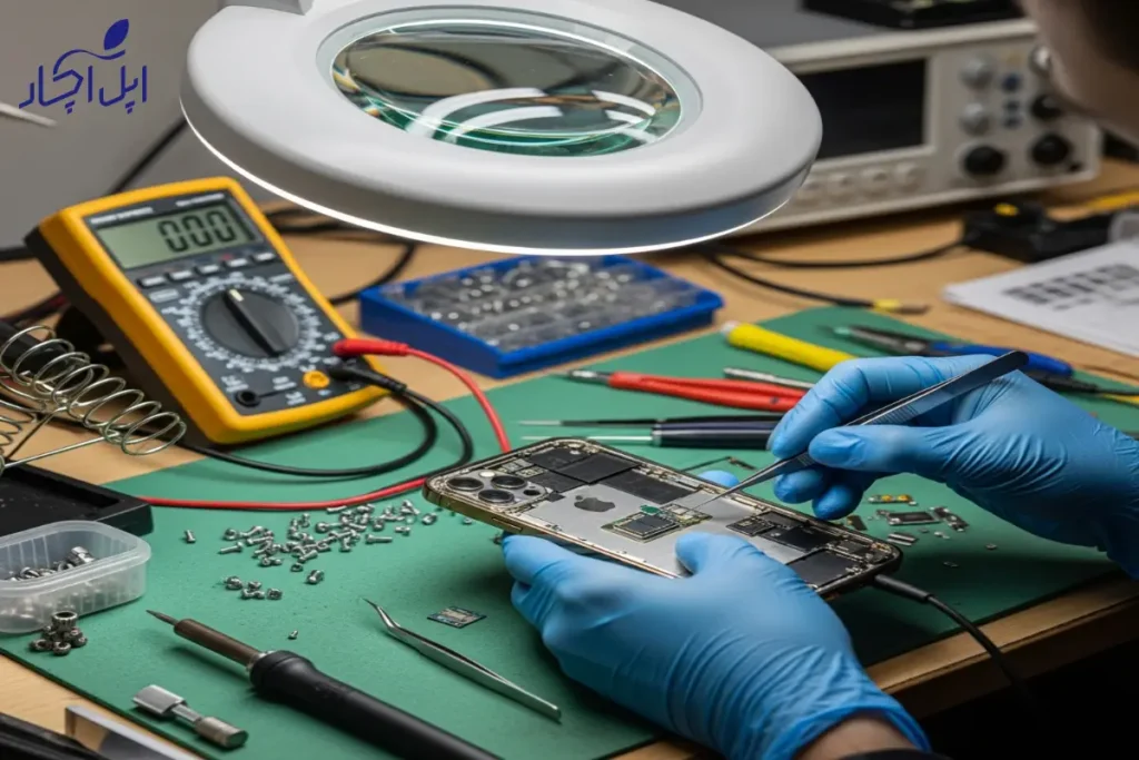 تعمیر گوشی آیفون 16 پلاس